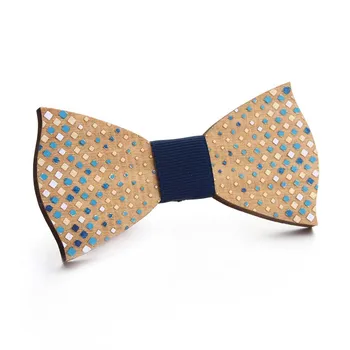 Drewniane puzzle muszka pan muszki ręcznie kolorowy wzór krawat partia muszki motyl drewniany gumtree krawat dla mężczyzny