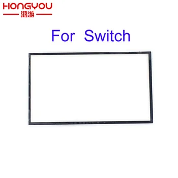 5szt część zamienna ekran LCD ekran dotykowy zestaw ochrony gąbczaste mata gumowa ramka dla przenośnej konsoli Nintendo NS Switch