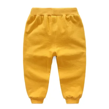 2021 nowa ciepłe ubrania bawełna casual dzieci boys spodnie ubrania dziecięce spodnie sznurkiem pełna długość 12M-18M-24M-3-4-5-6