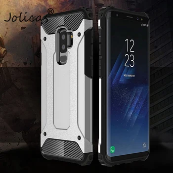 Pokrowce do telefonów Samsung Galaxy A8 Plus 2018 S9 S8 Plus Plus S7 S6 Edge Note 8 Case odporna na wstrząsy etui Fundas Back Armor Cover sumsung