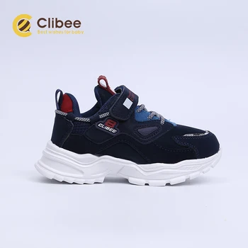 CLIBEE Children Sport Sneakers Buty Kids Lightweight PU Leather Running Shoes Boys Girls Basketball Shoes Kids Casual Chaussure