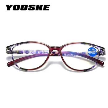 YOOSKE światło niebieskie okulary do czytania Mężczyźni Kobiety rocznika Предбиопии okulary optyczne, okulary nadwzroczność przezroczyste okulary
