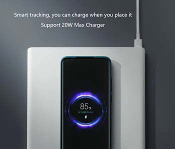 Oryginalny Xiaomi Smart tracking wireless charger 20W Max Wireless Phone Charger dla Xiaomi 10 Pro Huawei oneplus 8