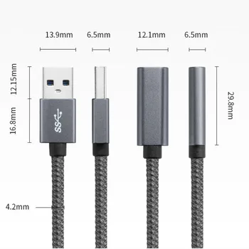 USB C Żeński USB męski adapter USB 3.1 Gen 10 Gb / s USB A utrzymany jest raczej w C kablowe złącze dla iPhone 12 Pro Macbook Oculus Quest Link