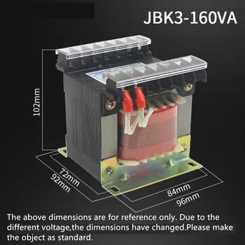 Transformator sterowania maszyną JBK3-160VA JBK3-150VA380V Różnego 6.3V24V110V220V