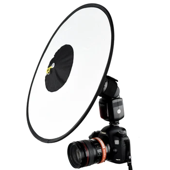 Godox stożkowy softbox RS18 przenośny składany okrągły miękki dyfuzor uniwersalny do większości kamer Flash/Speedlite/AD200 itp