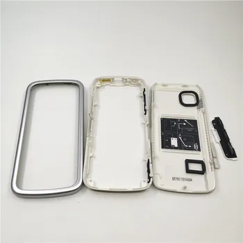 Panel środkowy ramka tylna pokrywa baterii Nokia 5230 pełna pokrywa obudowy etui z klawiaturą