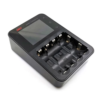 ISDT C4 8A Touch Screen Smart Battery Charger W/ USB Output For 18650 26650 AA AAA Battery RC Models Fire Preventionn Material