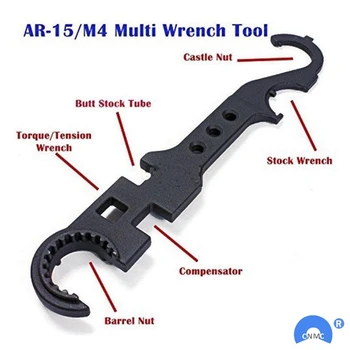 AR15/M4/M16 uniwersalny kombinowany klucz narzędzie klucz broń nakrętka zapas narzędzie długość 31 cm