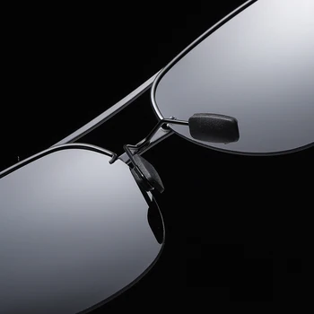 Mężczyźni okulary polaryzacyjne Полуободья ramki kwadratowe okulary jazdy noktowizor ziemia jaszczurka