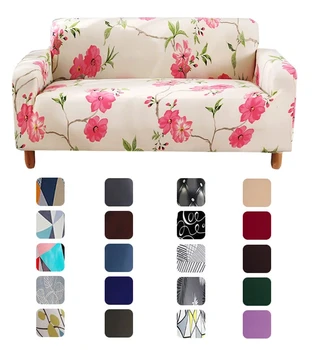 Poduszki, pokrowce Kwiatowa tkanina drukowanie pokrowce do mebli sofa i fotel sofa etui do salonu