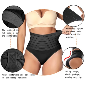 NINGMI Butt Podnośnik Control rajstopy Body Shaper Women Waist Trainer Underwear Postpartum Body Sculpting Tummy Control bielizna modelująca