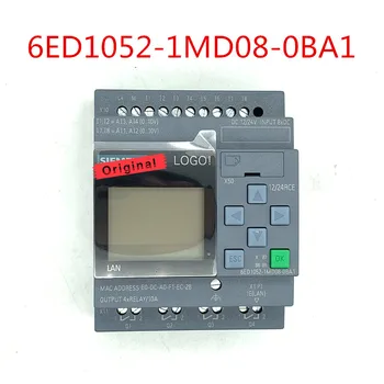 Nowy oryginalny 6ED1052-1MD08-0BA0 nowa wersja (6ED1052-1MD08-0BA1) logo 12/24RCE z monitorów moduł 12/24V DC/przekaźnik 8 DI 4AI PLC