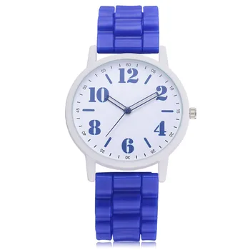OTOKY zegarki damskie Prosty pasek silikonowy ruch zegarek kwarcowy prostota zegarek luksusowe małe zegarki relogio feminino Sep30