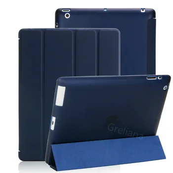 Magnetyczny pokrowiec dla iPad 2 3 4 Slim PU Silicon Flip Cover Capa For iPad Case A1460/A1459/A1458/A1416/A1430/A1403/A1395/A1397/A1396