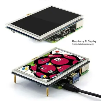 5-calowy wyświetlacz LCD HDMI Touch Sn Raspberry Pi 3 wyświetlacz LCD-monitor HDMI 800x480 dla Banana Pi Raspberry Pi 3/2 model B / B+