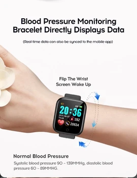 BingoFit Smart Watch monitor rytmu serca fitness bransoletki wodoodporny wysokiej jakości wielofunkcyjny sportowy zegarek bransoletka