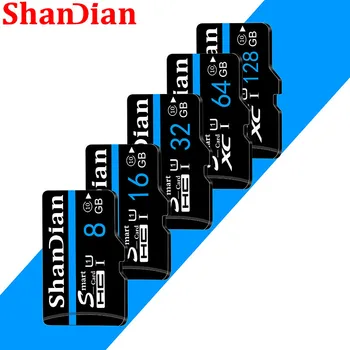 ShanDian memory card karty Micro sd 32gb class 10 32GB 64GB 16GB 8GB tf card microsd pen drive flash memory disk for SmartPh