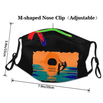 Kitesurfing DIY face mask harry mask-potter face mask моющаяся maska na usta, bawełniana maska pm2.5 funny pattem print grymas ghost