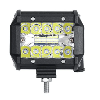 LM 2 szt. LED 20w lampa warsztatowa, biały, żółty, 4-calowy ekran świetlny bar 24 v 12 v, IP67 Cmobo dla 4x4 OFF ROAD ATV TRUCK BOAT UTV SPOTLIGHT