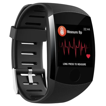 Q11 Smartwatch mężczyźni wodoodporny Bluetooth krokomierz monitor rytmu serca inteligentne zegarki kobiety budzik zegarek sportowy dla Androida i IOS