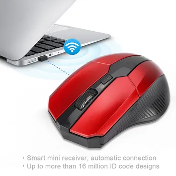 Mysz do gier 319 mysz bezprzewodowa 2,4 Ghz nowa fotowoltaiczny technologia myszy biurowe ergonomiczne optyczne pozycjonowanie na laptopa