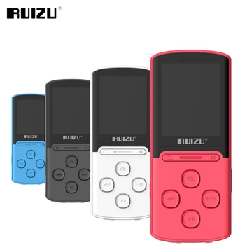 2017 nowy oryginalny RUIZU X11 odtwarzacz MP3 1,8 cala, 8 g wysokiej jakości bez strat dyktafon, radio FM, Sport, 64 GB Micro SD mapa