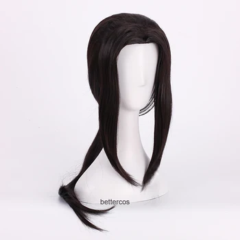 Naruto Itachi Uchiha cosplay peruki 60 cm długości czarny styl odporne włosy syntetyczne wig + czapka peruka