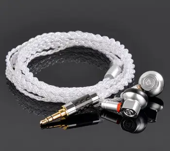 Nowy MusicMake TONEKING TO600 600ohm High Impedance Earbud HIFI Earbud High Impedance Earphone z wymiennym odłączeniem kabla MMCX
