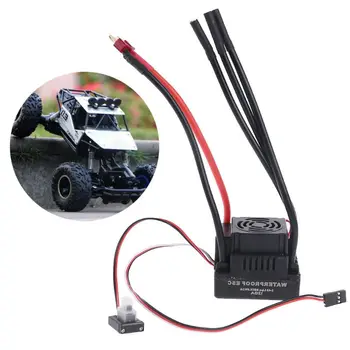T Plug Wodoodporny 80A RC pompa bezszczotkowy ESC Speed Controller for 1/8 RC Car 1/10 New Short Course M89C