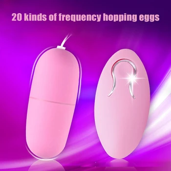 Aixiasia 20 prędkości zdalnego sterowania Nadgarstek jajko wodoodporny skok jajko wibrator masturbacja sex - zabawka dla kobiet wibratory G - Spot