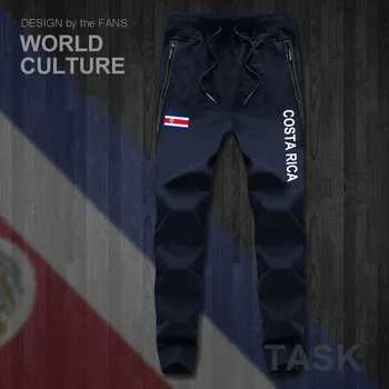 Kostaryka CRI kostaryki Tico męskie spodnie biegacze kombinezon spodnie dresowe sweat fitness polar taktyczny codzienny naród kraj