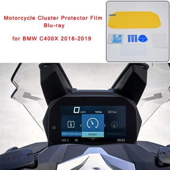 Dla BMW 2018 2019 C400X C 400 X motocykl klaster Scratch Protector folia Blu-ray Speedo Guard dla BMW C400X 2018-2019