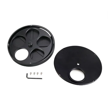 SvBony 2 inch 5-Position Multiple Filter Wheel Filter Revolver for Telescope to CCD Camera w/ M48 to 2