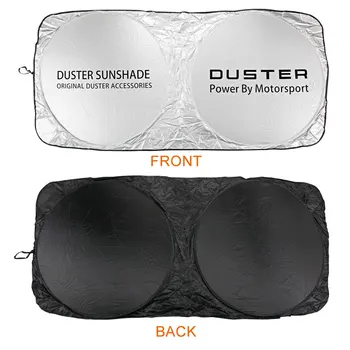 Przednia szyba samochodu osłona przeciwsłoneczna Osłona dla Dacii Duster 4X2 i 4X4 1.0 Tce Turbo GPL Prestige akcesoria anty UV, odbłyśnik osłona protector