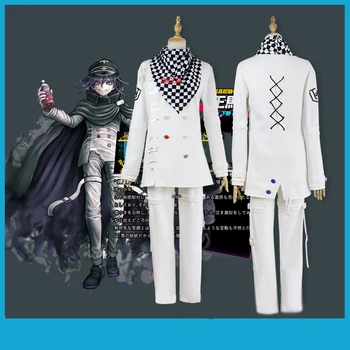 2020 Danganronpa V3 Ouma kokichi cosplay kostium japońska gra mundurek szkolny kostium strój odzież obuwie Halloween karnawał rekwizyty