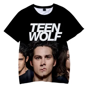 Serial Teen Wolf 3D t-shirt kobiety mężczyźni Dylan Obrien Stiles Stilinski letnia damska z krótkim rękawem fajna koszulka graficzny trójniki
