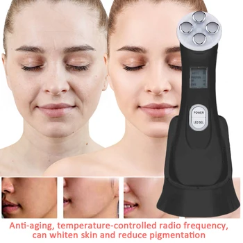 RF&EMS Radio Mesotherapy Electroporation+kawitacja ultradźwiękowa Beauty Face Pen LED Photon Skin Odmłodnieje Body Slimming Massager