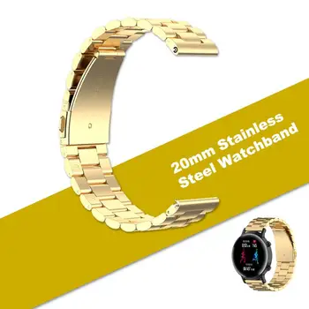 20 mm pasek ze stali nierdzewnej dla Huawei Honor Magic Watch 2 42 mm inteligentny pasek uniwersalny do Huawei Watch GT2 42 mm