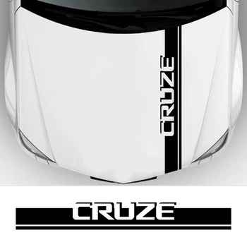 Samochodowa naklejka dla Chevrolet Cruze 1.4 1.5 L T ECO Premier Sedan FWD LS LTZ 2019 Nuevo 2020 akcesoria samochodowe maska pokrywa Winylowa naklejka