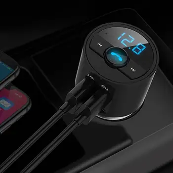 3.6 A szybka ładowarka USB Bluetooth Car Kit nadajnik FM muzyka głośnik audio modulator odtwarzacz Mp3 telefon bezprzewodowy Carkit A7G2