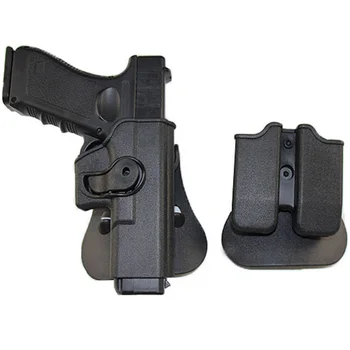 Taktyczna kabura pistoletu do Glock 17 18 19 22 26 32 33 Airsoft Pistol Case futerał z sklepowym etui pistolet 2 punktowy zawiesia linowego pasek