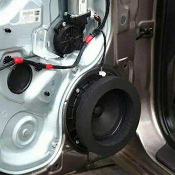 4szt motoryzacja drzwi głośnik zakres basu do istniejącego pierścień pianka woofer Pad szum fala dźwiękowa zamknięte car audio głośnik korekty dźwięku bawełna 6.5