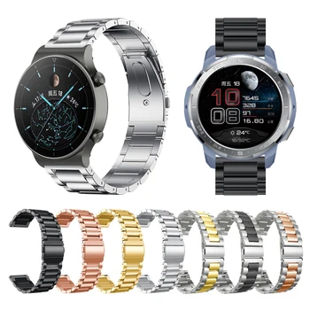 Klasyczny metalowy pasek do HUAWEI WATCH GT 2 Pro GT2 Band bransoletka Honor GS Pro / ES Smartwatch watchband ze stali nierdzewnej