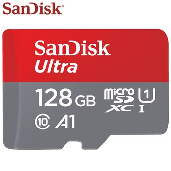 Oryginalny SanDisk Ultra Micro SD 128GB 256GB Card High Speed Class 10 A1 UHS-I TF Card Memory Microsd 64GB 16GB 32GB