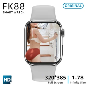 Oryginalny iwo FK88 Smart Watch mężczyźni Bluetooth Call GPS 1.78 cali monitor zdrowia kobiety smartwatch fitness bransoletka PK FK78 W26 W46