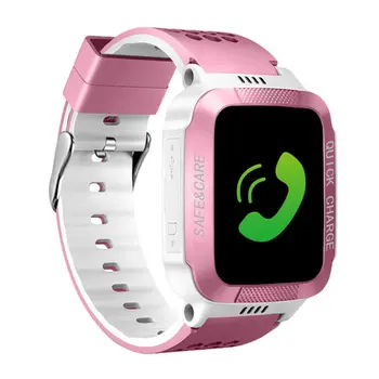 Dzieci inteligentne zegarki telefon dla dziewczyn, chłopców z lokalizator Gps krokomierz fitness tracker dotykowy aparat anty-utracone alarmu Y21S