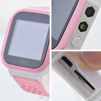 Dzieci inteligentne zegarki telefon dla dziewczyn, chłopców z lokalizator Gps krokomierz fitness tracker dotykowy aparat anty-utracone alarmu Y21S
