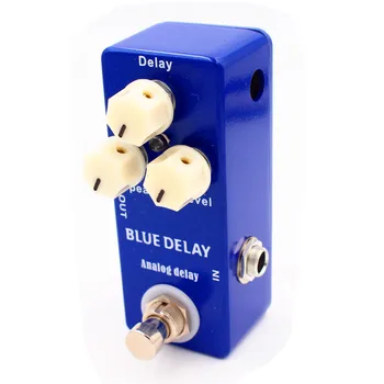 Gitarowe akcesoria mosky Audio guitar pedal MINI blue delay Guitar Effect Pedal true bypass pedal de guitarra
