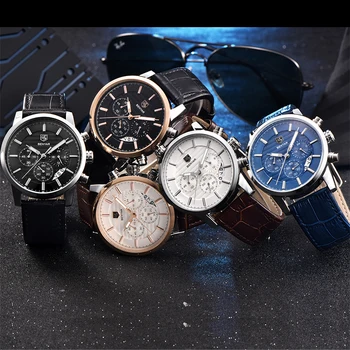 BENYAR zegarek męski biznes moda mężczyzna zegarek dla mężczyzn Top luksusowej marki zegarek Męskie męski zegarek sportowy chronograf zegarek reloj hombre 2019